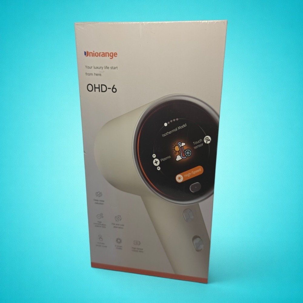 New High-Speed Ionic Hair Dryer, 3.6 Billion Plasma Care 5 Modes, Thermo-Control